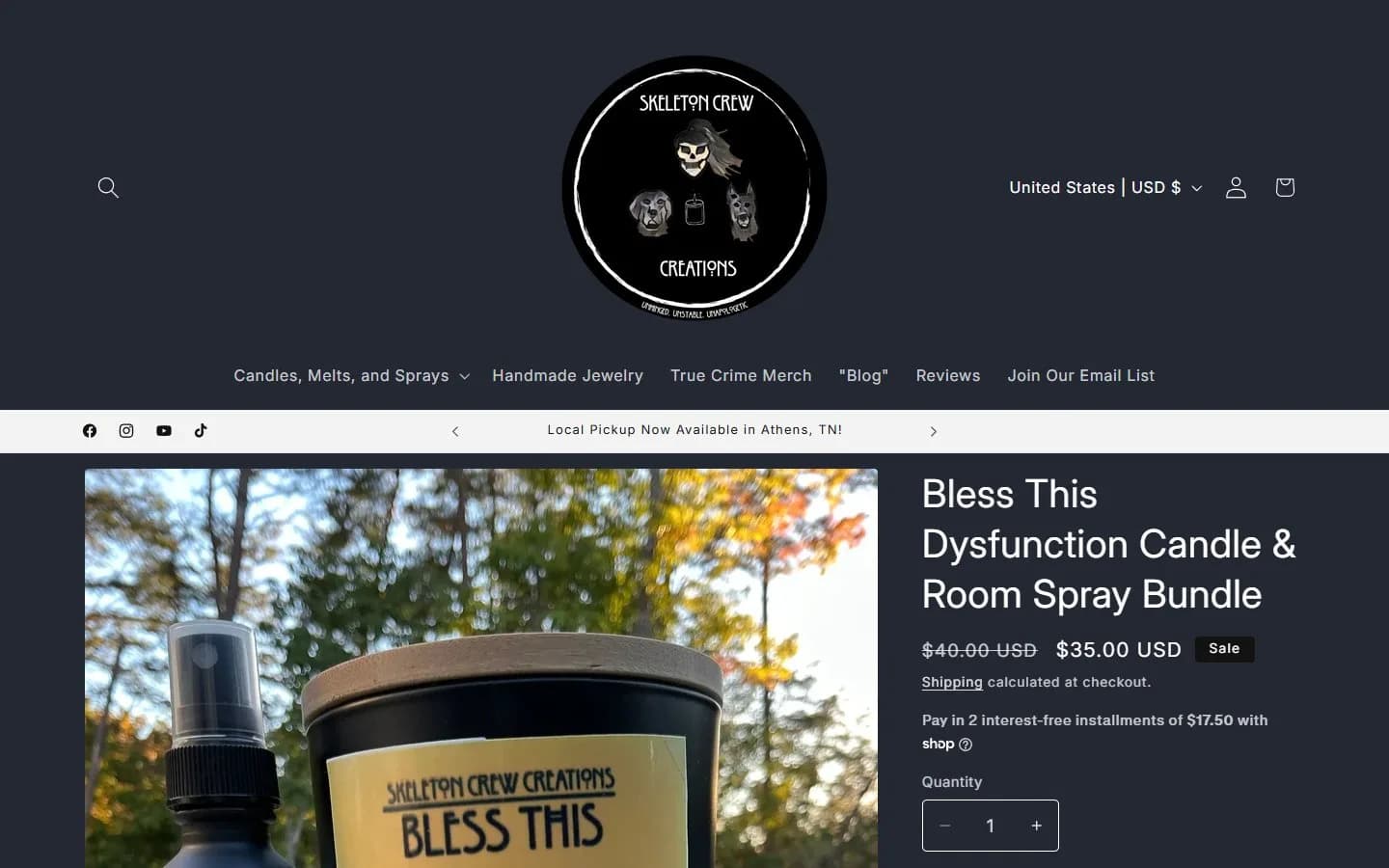 Product page: pre-order gift bundle, first screen, old site, desktop view. The Preorder button at 912 px, below the fold.