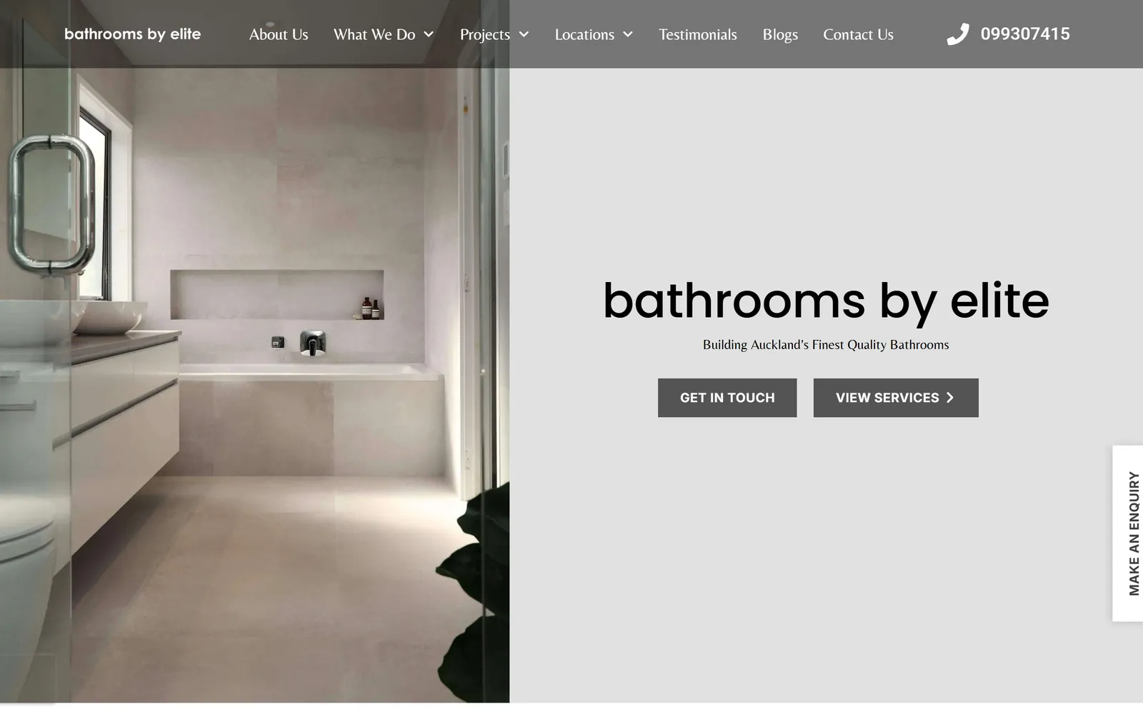 Bathrooms by Elite, next case study cover