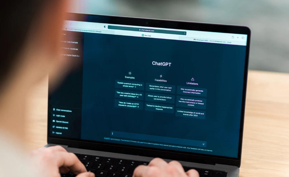 Abstract illustration of artificial intelligence concepts and search technology representing future-proofing AI search strategies for 2027 and beyond.